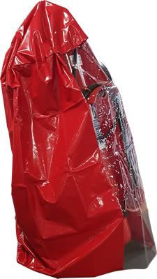 Capa Bagum - para extintor sobre rodas