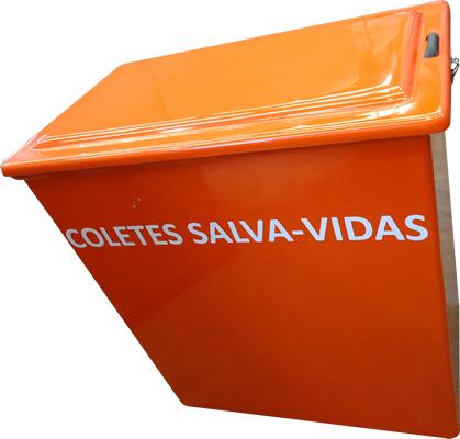 Baú para coletes salva vidas - Modelo 11510